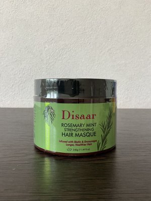 Disaar Маска для волос укрепляющая с мятой и розмарином, 340 мл.