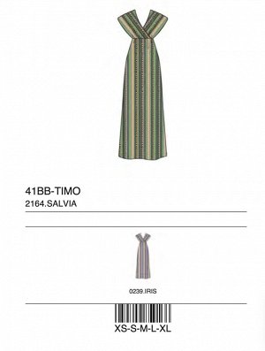 Платье ABITO SCOLLO A V BALZINA MULTICOLORE
75%VISCOSA 25%POLIESTERE