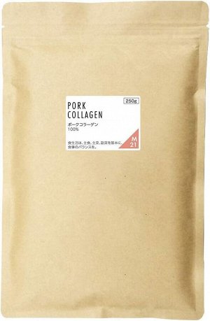 Nichie Pork Collagen Low Molecular Weight 100% Powder - низкомолекулярный свиной коллаген 250 г