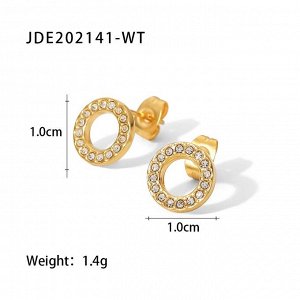 Серьги JDE202141-WT