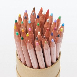 MUJI Color Pencils - цветные карандаши в бумажном тубусе (стандартная длина)