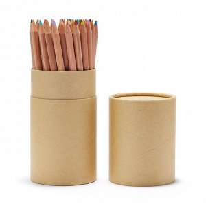 MUJI Color Pencils - цветные карандаши в бумажном тубусе (60 цветов)