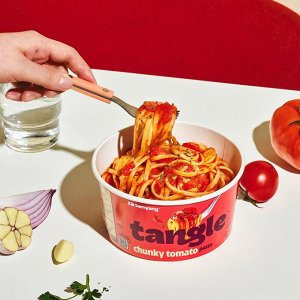 Samyang Паста с густым томатным соусом Tangle Chunky Tomato Pasta 105г ЧАШКА