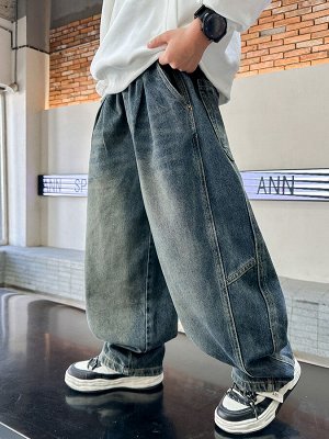 Джинсы для мальчиков широкие