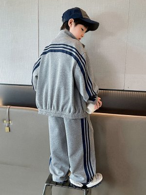 Костюм для мальчика (кофта на молнии+штаны)