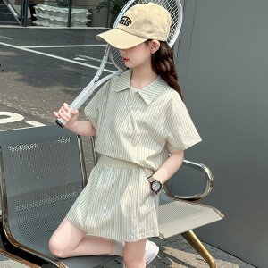 Костюм для девочки (рубашка+юбка )