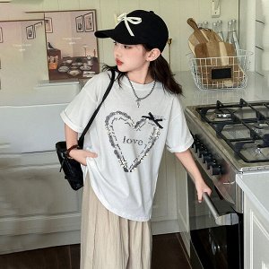 Футболка для девочки с принтом