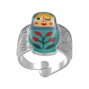 Кольцо TARATATA, Nanas, разъемное, с цветной смолой, TT-W24-03407-10M (серебристый)