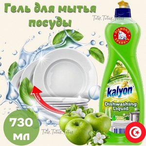 Гель ДЛЯ МЫТЬЯ ПОСУДЫ ЯБЛОКО 730МЛ