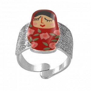 Кольцо TARATATA, Nanas, разъемное, с цветной смолой, TT-W24-03408-10M (серебристый)