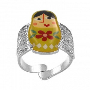 Кольцо TARATATA, Nanas, разъемное, с цветной смолой, TT-W24-03409-10M (серебристый)