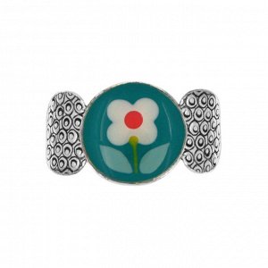 Кольцо TARATATA, Tweed, разъемное, с цветной смолой, TT-W24-06427-104 (синий)