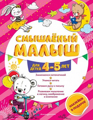 О. Б. Обозная. Смышлёный малыш: для детей 4-5 лет (с наклейками)