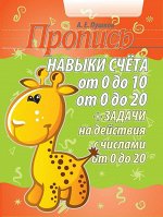 Навыки счета от 0 до10, от 0 до 20 и задачи на действия с числами от 0 до 20