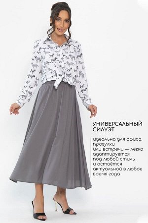 Юбка Сейла (серая) Ю13943-25М