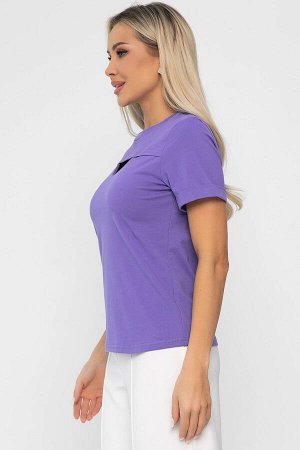 Футболка Дорис (фиолетовая) Б13671-50М