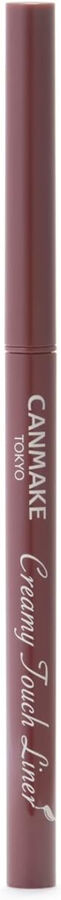 Подводка-карандаш с ультратонким гелевым стержнем CANMAKE Gel Creamy Touch Line