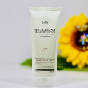 Маска с чайным деревом для кожи головы LADOR Teatree scalp hair pack 200 мл, шт