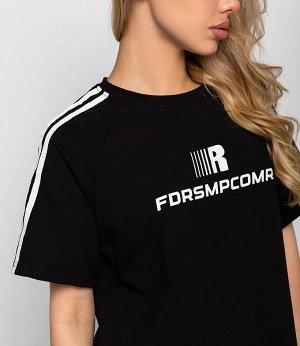 Спортивный костюм #КТ2801 (2)-2, чёрный