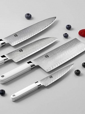 Набор ножей из дамасской стали Xiaomi Huo Huo Damascus Set Yu HU0296