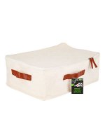 &quot;Linen White&quot; Кофр для хранения с застежкой-молнией 38х27х14см