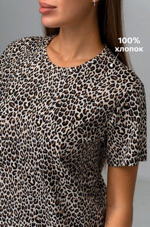 Женская футболка из хлопка Happyfox
