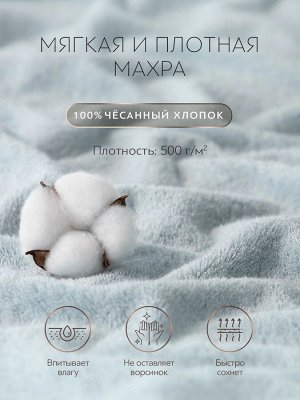 Махровое полотенце PRIME PRIVE ЛАРС мятное