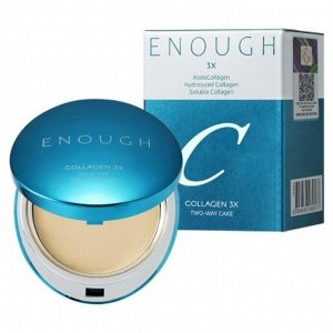 Увлажняющая пудра с коллагеном 13N Collagen 3X Moisture Two Way Cake 13N