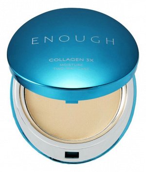 Увлажняющая пудра с коллагеном 13N Collagen 3X Moisture Two Way Cake 13N