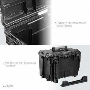 Пластиковый ящик с крышкой