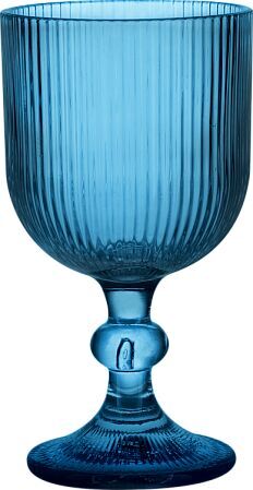 "Blue" Набор бокалов 4шт. 370мл, цв.синий, в п.у.
