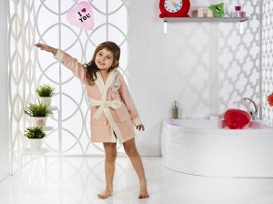 Детский банный халат Snop Цвет: Абрикосовый. Производитель: Karna