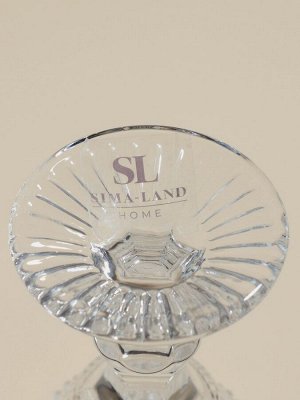 Рюмки SL Home «Ларго», 50 мл, 5x10.5 см, набор 6 шт., стекло, прозрачные