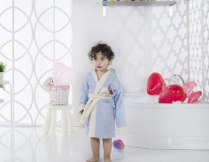 Детский банный халат Snop Цвет: Голубой. Производитель: Karna
