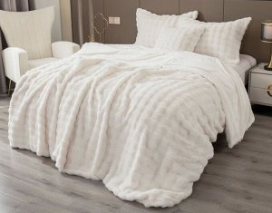 Покрывало декоративное Shinshilla buffy (молоко) 220х240, шт