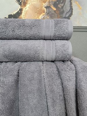 К-т полотенец Arno (графит) 70х140см(1),50х90см(1), шт
