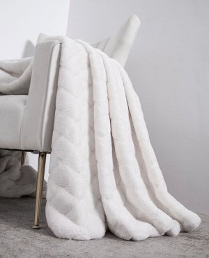 Покрывало декоративное Shinshilla point (светлый крем) 160х220, шт