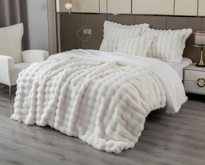 Покрывало декоративное Buffy Premium (молоко) 160x220, шт