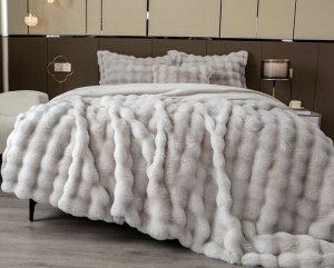 Покрывало декоративное Buffy Premium (дымчатый капучино) 160x220