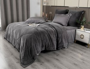 Lindor Fluffy (графит) Egyptian Cotton комплект