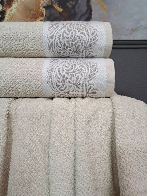 К-т полотенец Dolce (латте) 70х140см(1),50х90см(1), шт