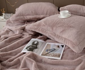 Покрывало декоративное Rabbit (пудра жемчуг) 160х220, шт
