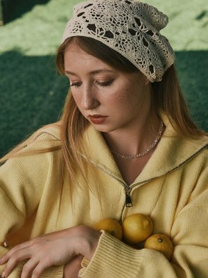 Чокер из бисера «Хрусталь», разноцветный в серебре, 36 см + 5 см доп, цепочка
