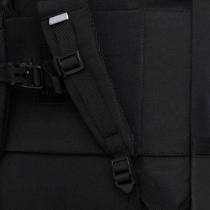 Большой молодежный рюкзак GRIZZLY с карманом для ноутбука 15", креплением для чемодана и потайным карманом, мужской