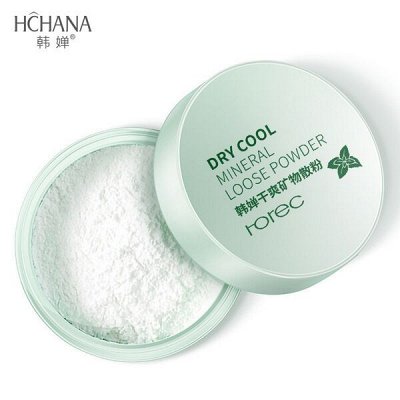 Пудра матирующая бесцветная для лица — Dry Cool mineral loos