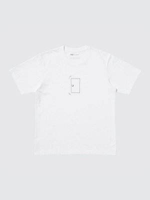 UNIQLO - футболка PEACE FOR ALL,  дизайн от Akamai - 00 WHITE
