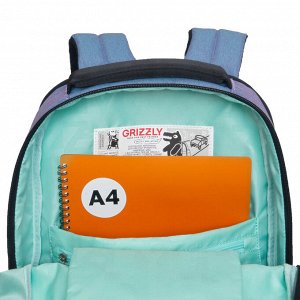 Молодежный рюкзак GRIZZLY с отделением для ноутбука