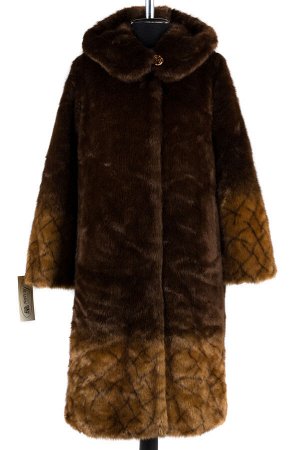 02-1257 Пальто шуба искусственная женская