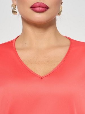 Платье 0375-1с_У коралловый