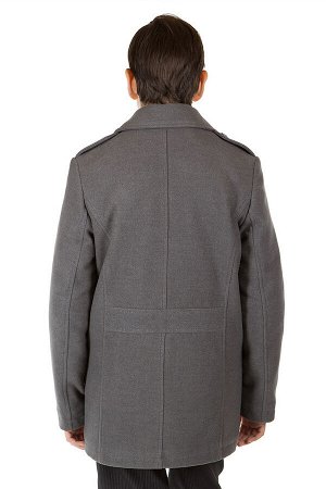Пальто Цвет: Серый Материал: Кашемир